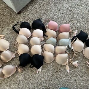 Victoria's Secret Bra Set - Black, Nude, Pink, Gray